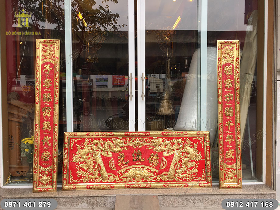 ho&agrave;nh phi c&acirc;u đối mạ v&agrave;ng
